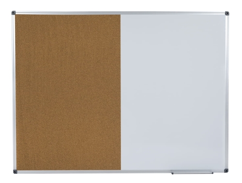 TABLICA DUO MAGNETYCZNA/KORKOWA ALUM BASIC 100/150