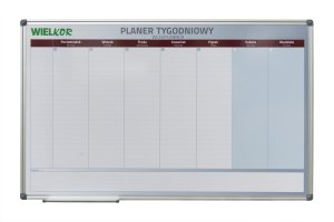 PLANER  MAG-SUCHOŚCI ALUM BASIC TYGODNIOWY 60/90