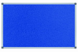 TABLICA  TEKSTYLNA ALUM BASIC NIEBIESKA 100/120