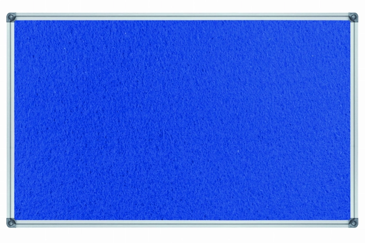 TABLICA  TEKSTYLNA ALUM BASIC NIEBIESKA 80/120