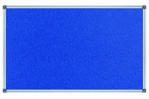 TABLICA  TEKSTYLNA ALUM BASIC NIEBIESKA 90/120