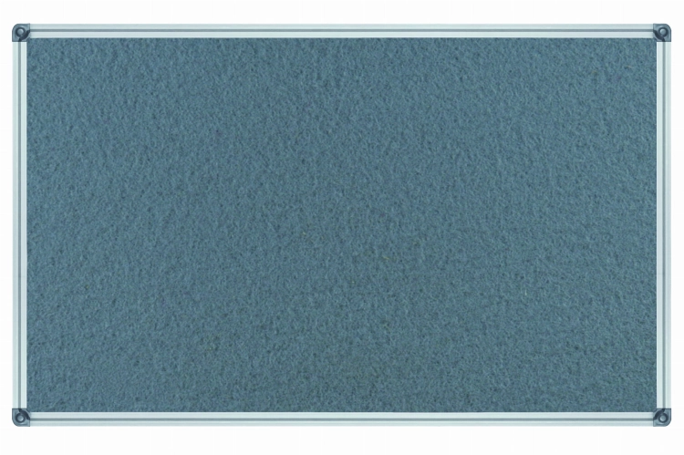TABLICA  TEKSTYLNA ALUM BASIC SZARA 80/120