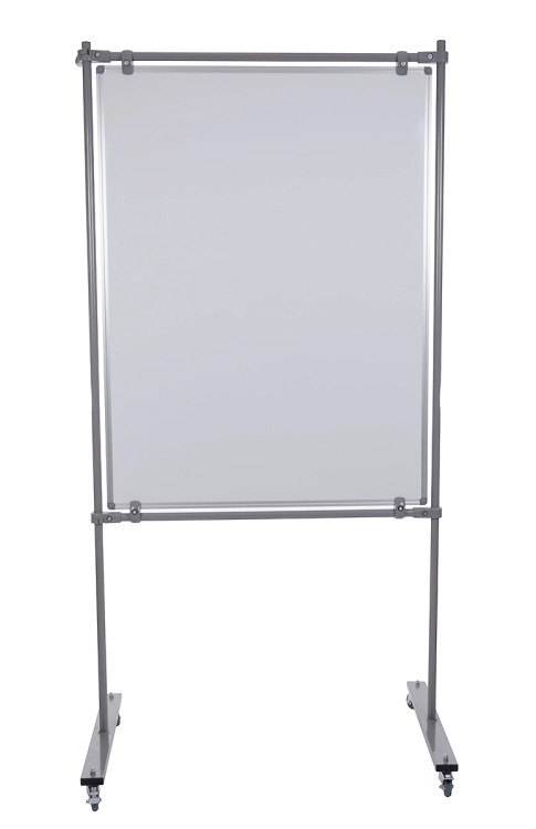 Tablica moderacyjna magnetyczna suchościeralna 90x120 cm na stelażu Wielkor