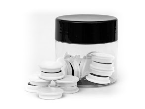 Magnesy do tablic TRES 20 mm biały zestaw 20 sztuk Wielkor