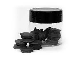 Magnesy do tablic TRES 20 mm czarny zestaw 20 sztuk Wielkor