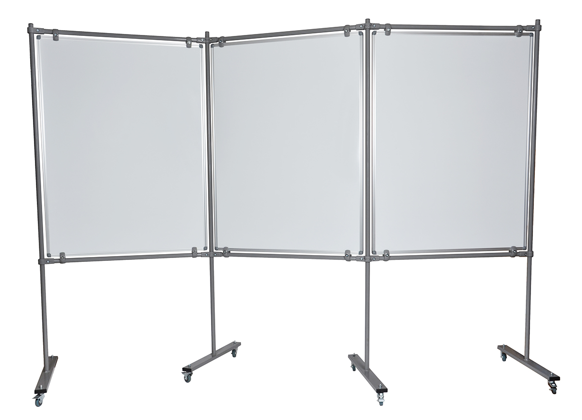 Ścianka moderacyjna magnetyczna suchościeralna 90x120 cm stelaż Wielkor
